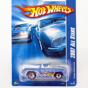 Hot Wheels Dodge Sidewinder 156/180 All Stars Blue Die-Cast Car 2007